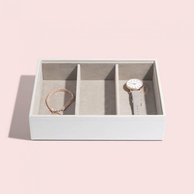 Stackers box na šperky White Deep Watch Accessories bílá