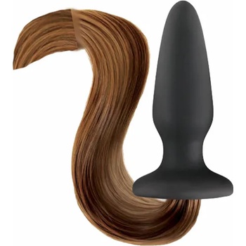 Image 1 of NS Novelties Анален разширител Butt Plug с опашка "FILLY TAILS" 10 см
