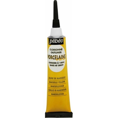 Pébéo Kontúrovacia farba na porcelán 150 20 ml 01 Marseilles Yellow