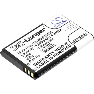 Cameron Sino Батерия за мобилен телефон DORO Easy 5 Plus, PhoneEasy 332, Primo 215, Primo 405 LiIon 3, 7V 1200mAh CAMERON SINO (CS-DEP215SL)