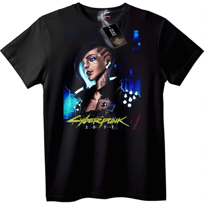 NOONEBRAND Тениска Cyberpunk 2077 - XL, Black