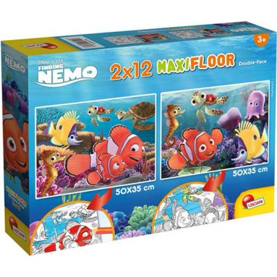 Lisciani Пъзел 2х12 ч. supermaxi nemo (86573)