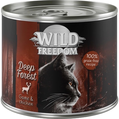 Wild Freedom Adult Deep Forest divina & kuracie 6 x 200 g