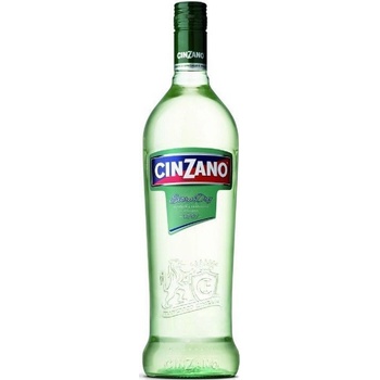 Cinzano Extra Dry 18% 1 l (holá láhev)