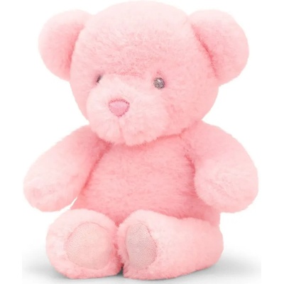 Keel Toys Бебешко мече, Розово, 16 см - Keel Toys