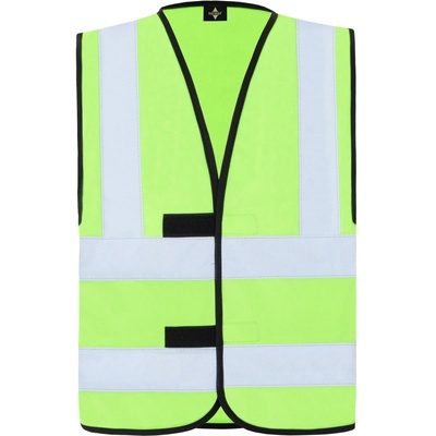 Korntex hi-vis kxvr hannover / Жилетка с четири светлоотразителни ленти - лимонено зелена l (76kxvr04203)