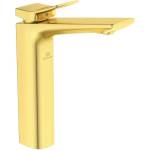Ideal Standard Conca Tap - Смесител за умивалник с излив, Brushed Gold BC757A2 (BC757A2)