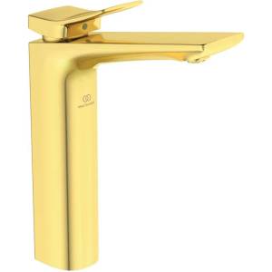 Ideal Standard Conca Tap - Смесител за умивалник с излив, Brushed Gold BC757A2 (BC757A2)