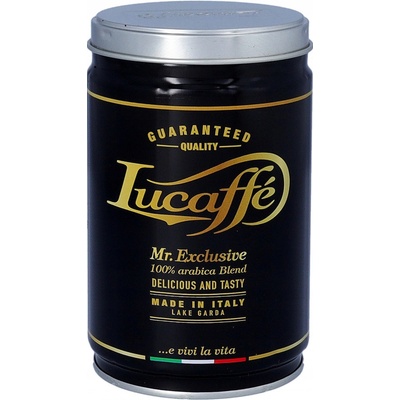 Lucaffe Mr. EXCLUSIVE 100% ARABICA mletá 250 g – Zboží Dáma Lucaffe Mr. EXCLUSIVE 100% ARABICA mletá 250 g – Zboží Dáma