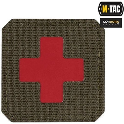 M-TAC nášivka MEDIC CROSS LASER CUT - různé barvy Barva: Ranger Green/Red