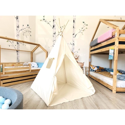 Elis Design Teepee stan pro děti smetanový – Zboží Mobilmania