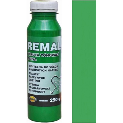 Barvy a laky Hostivař REMAL 0550 tónovací zelená 250g