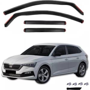  Комплект от 4бр. ветробрани за skoda scala - 2019+