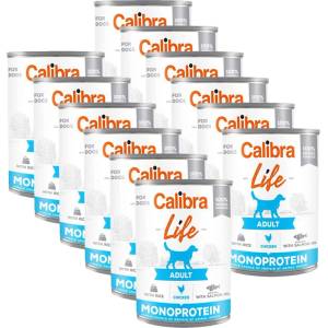 Calibra Dog Life Възрастен Пиле с Ориз 12 x 400 г