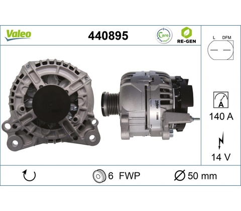 Alternátor VALEO 440895