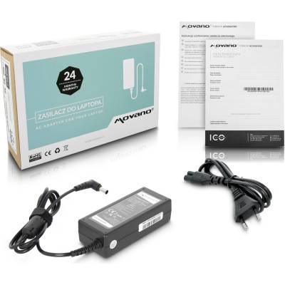 Movano Зарядно за лаптопи Sony, 65W / 19, 5V / 3, 34A / 6, 5mm x 4, 4mm (ZZ/SON19533)