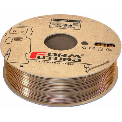 FormFutura PLA филамент FormFutura High Gloss PLA ColorMorph, 1.75 mm, 0.75 kg, Gold & Silver