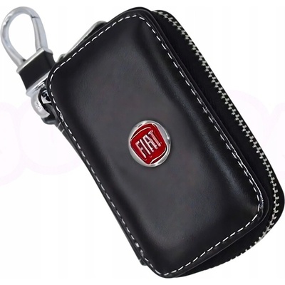 Kľúčenka KOŽENÉ PUZDRO na kľúče FIAT logo KĽÚČIK do auta ELEGANTNÁ