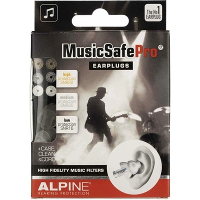 Alpine MusicSafe PRO pre hudobníkov Transaparent