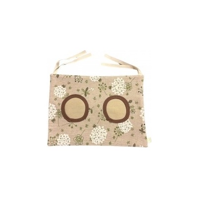 Aniland Látkový seník pro králíky a morčata k zavěšení béžová 29 x 22 cm