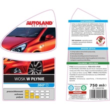 Autoland Tekutý autovosk 750 ml