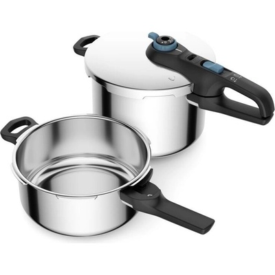 Tefal Secure Trendy P2584301 4 + 6 l nerez