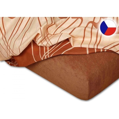 Dadka froté prostěradlo nugátové 60x120x10