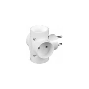 TIMEX-ELEKTRO Timex Spanner 4 sockets b/u straddles white (R-47)