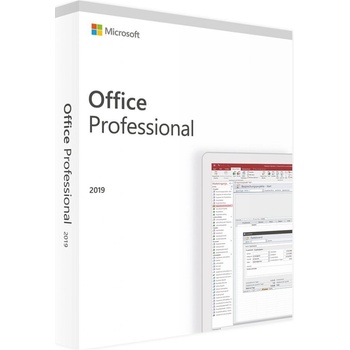 Microsoft Office Professional Plus 2019, elektronická licencia SK, 79P-05729, druhotná licencia