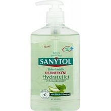 Sanytol dezinfekční hydratující mýdlo zelený čaj & aloe vera 500 ml