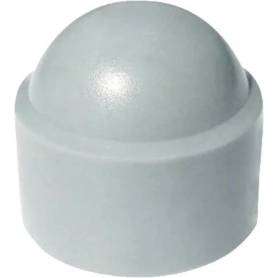 Šesťhranná ochranná krytka guľatá Ø 6x10 mm biela, 1 ks