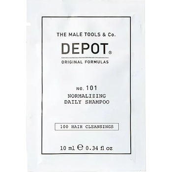 Depot 100 Hair Cleansing No. 101 Botanical Complex Шампоан за коса нормализиращ 10 ml