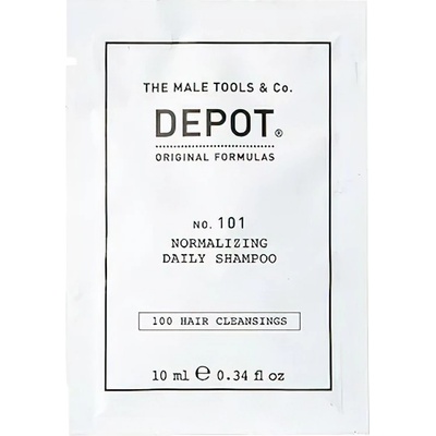 Depot 100 Hair Cleansing No. 101 Botanical Complex Шампоан за коса нормализиращ 10 ml