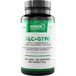 Human Protect ALC + GT90 | Acetyl L-Carnitine & Green Tea Extract with 90% EGCG [100 капсули]