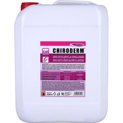 Chiroderm gel dezinfekční gel na ruce 5 l
