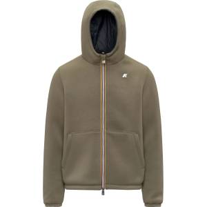 K-Way Мъжко ежедневно яке K-Way Jack Spacer Nylon Double Casual jacket - Green Army / Blue Depth (003-3799-0211)