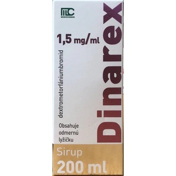 Dinarex 1,5 mg/ml sirup por.sol.1 x 200 ml I