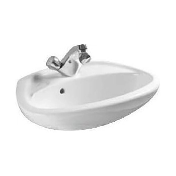 Roca Умивалник CLASSICA 99 380 mm бял с отвор за смесител (H8163910001041)