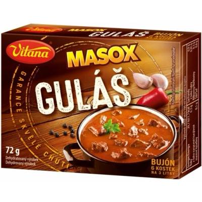 Vitana Masox guláš bujón 6 x 11 g