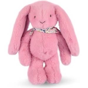 Doudou Дуду Плюшено зайче с кърпа розово 35 см (dc4302)
