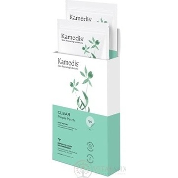 Kamedis CLEAR Pimple Patch náplasť na vyrážky, piremer 12 mm 24 ks