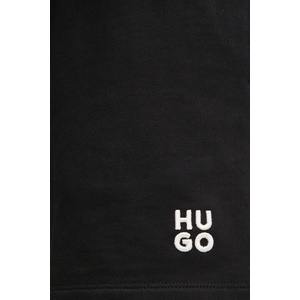 HUGO къс панталон тип анцуг дамски от памук (50536943)