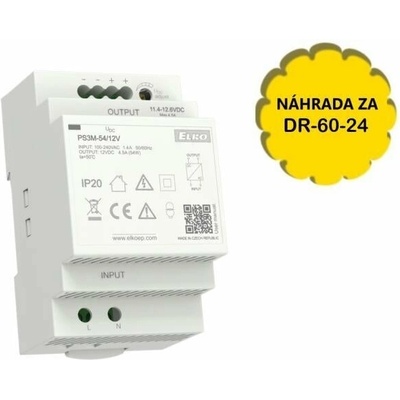Elko Napájací zdroj PS3M-60 /24V