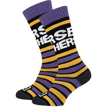 Horsefeathers JASPER violet detské kvalitné ponožky