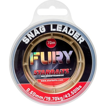 STARBAITS FURY Snag Leader 70 m 0,6 mm