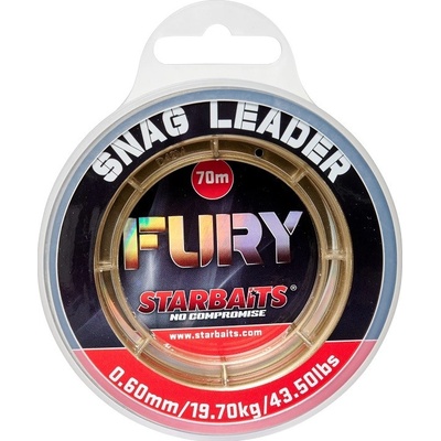 STARBAITS FURY Snag Leader 70 m 0,6 mm