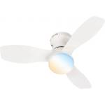 Brilo - LED Димируем таванен вентилатор PAN LED/15W/230V 3000-6500K бял+ДУ (BL2360)