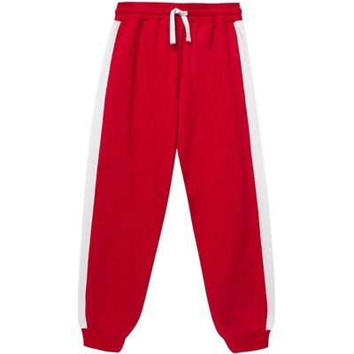 Winkiki Kids Wear dívčí tepláky Sport červená