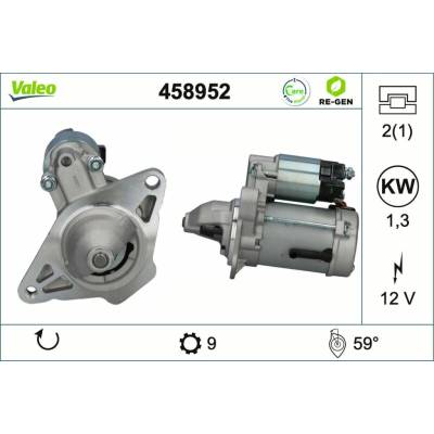 Štartér VALEO 458952