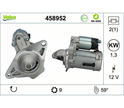 Štartér VALEO 458952